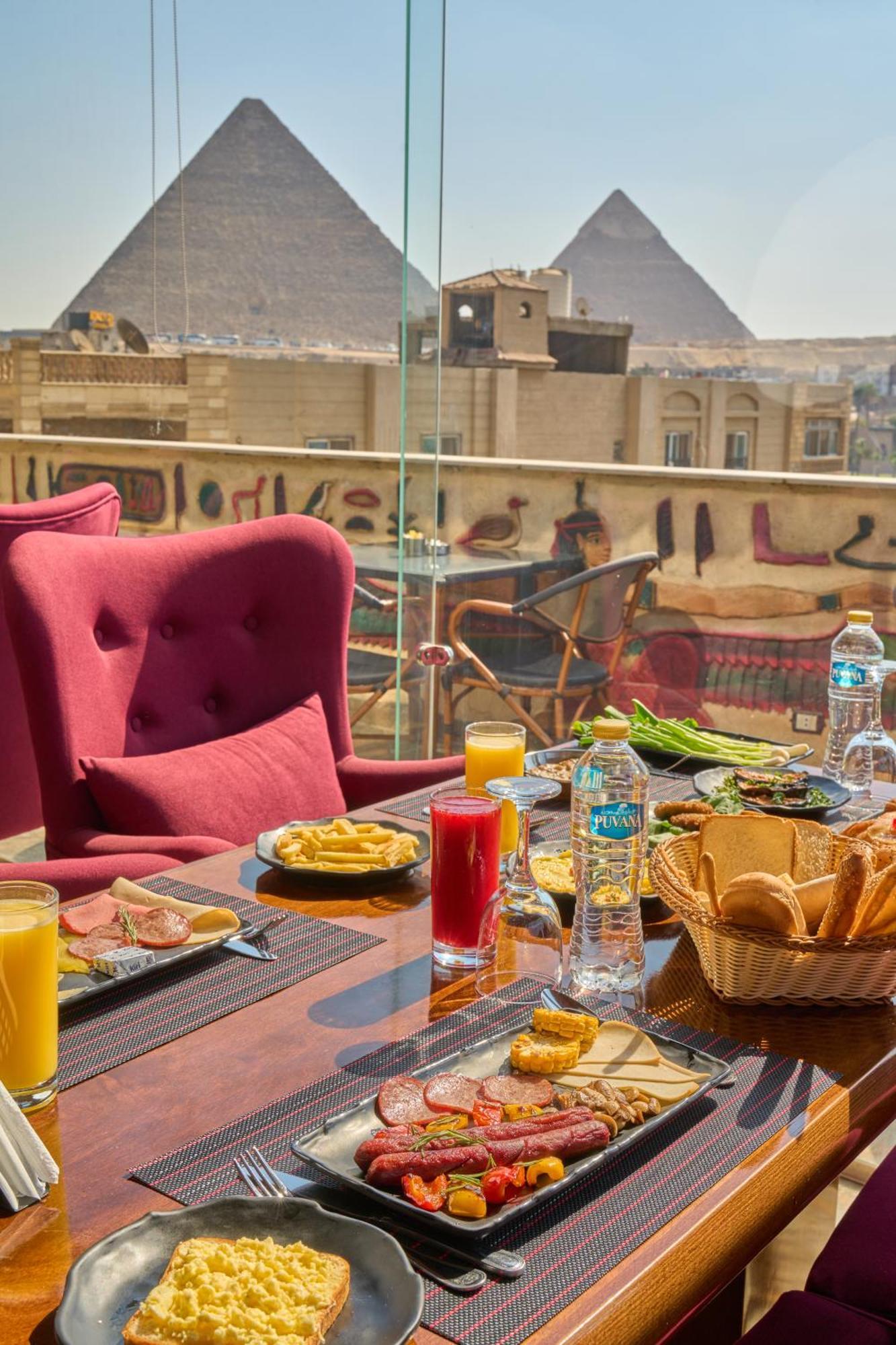 King Pyramids View Hotel Kafret el-Gabal 外观 照片