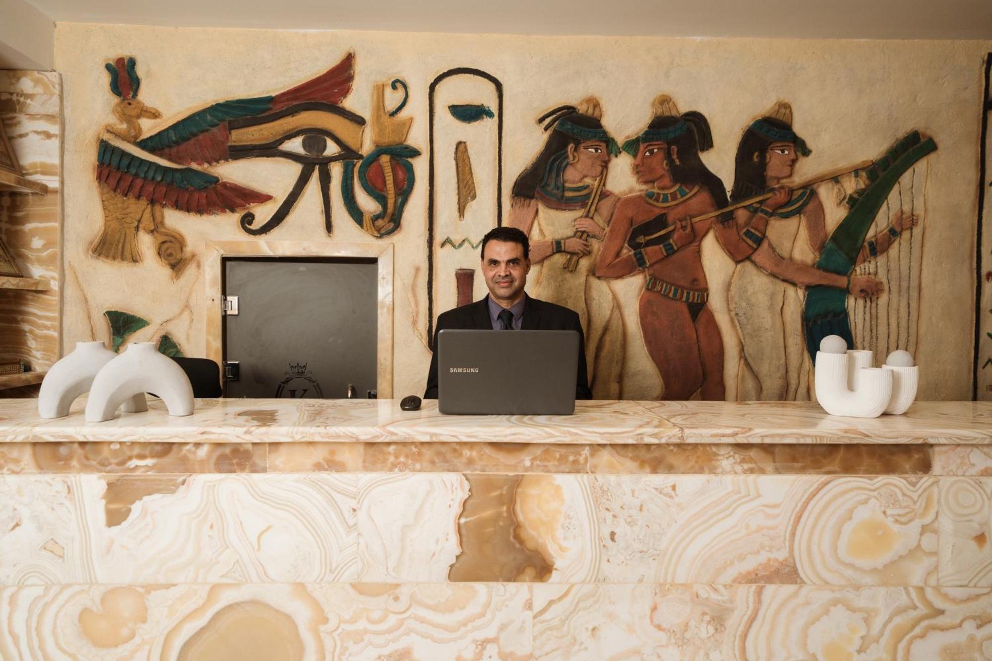 King Pyramids View Hotel Kafret el-Gabal 外观 照片