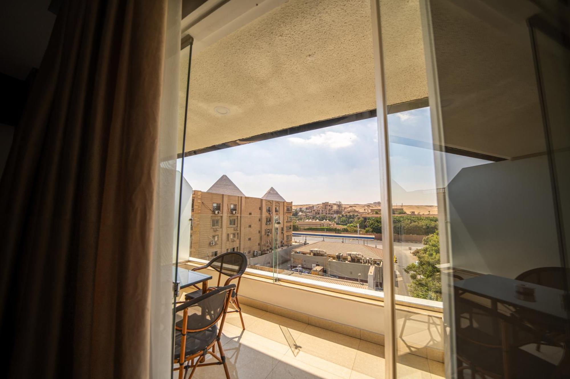 King Pyramids View Hotel Kafret el-Gabal 外观 照片